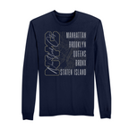 Mens Small Strong Navy Style_Long Sleeve