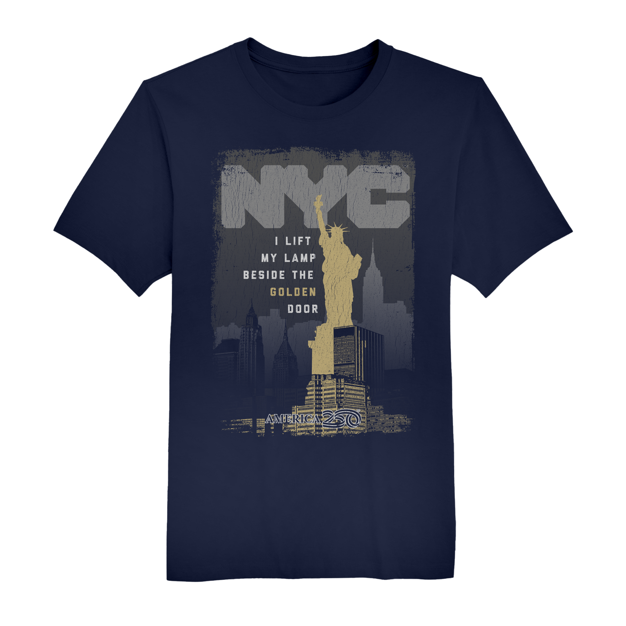Mens Small Navy Short Sleeve Tee