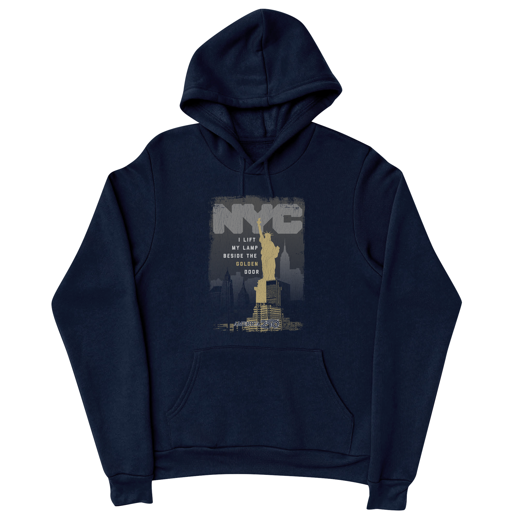 Mens Small Navy Style_Hoodie