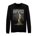 Mens Small Deep Black Style_Long Sleeve