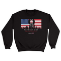 Unisex Small Black Crewneck Sweatshirt