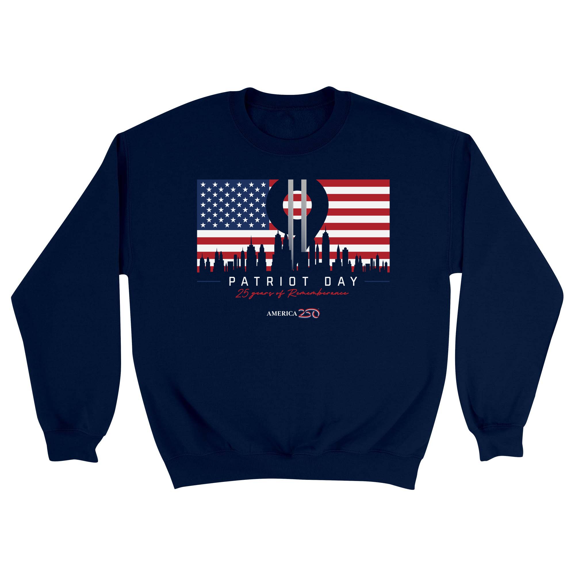 Unisex Small Navy Crewneck Sweatshirt