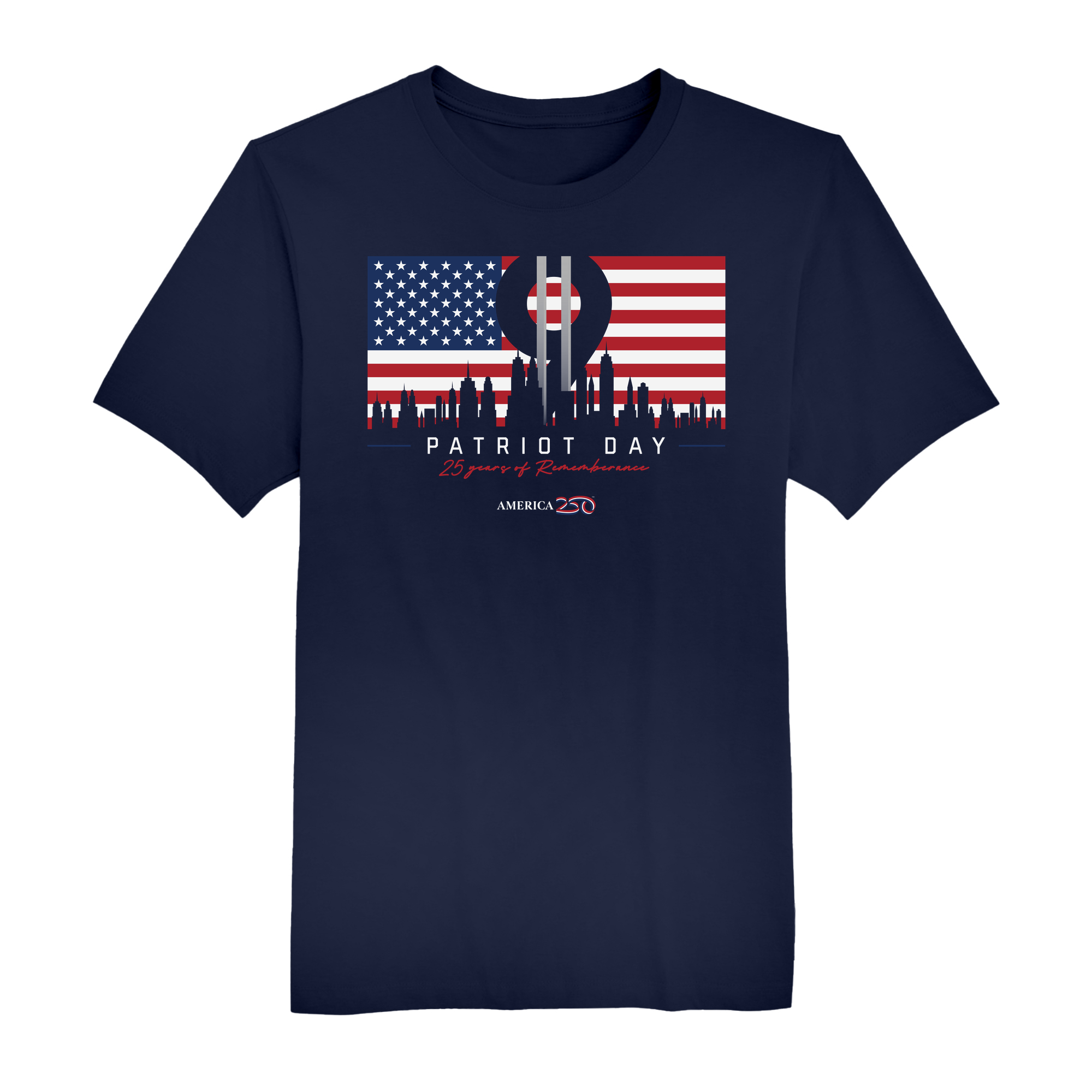 Mens Small Navy Short Sleeve Tee