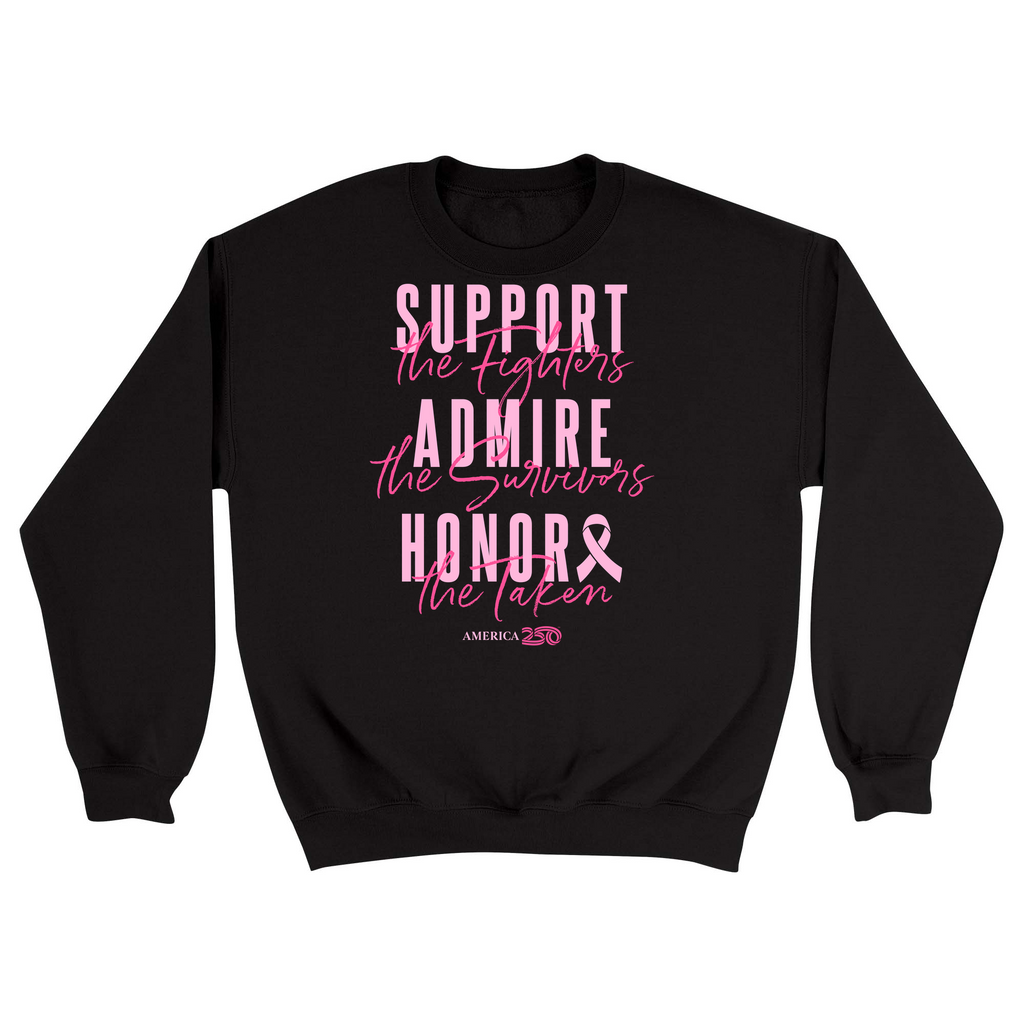 Unisex Small Black Crewneck Sweatshirt