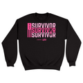 Unisex Small Black Crewneck Sweatshirt