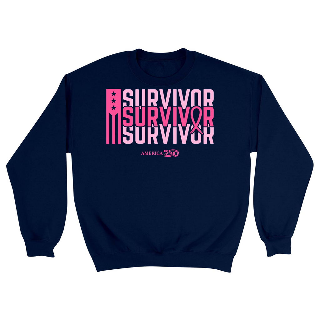 Unisex Small Navy Crewneck Sweatshirt