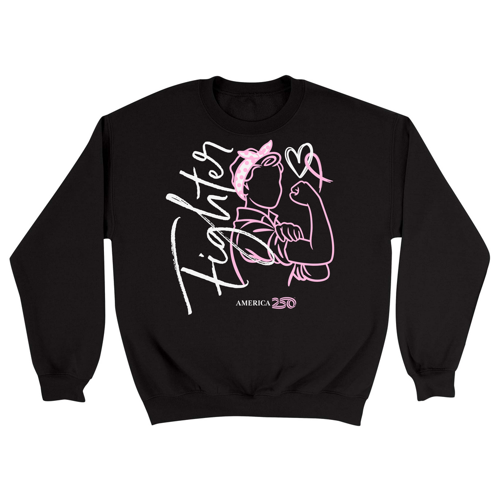 Unisex Small Black Crewneck Sweatshirt