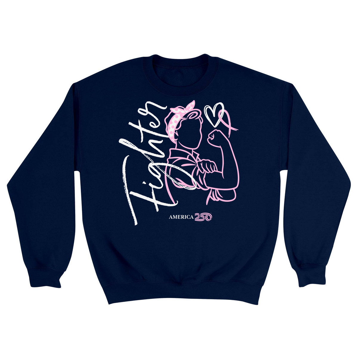 Unisex Small Navy Crewneck Sweatshirt