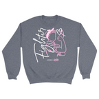 Unisex Small Dark Ash Crewneck Sweatshirt