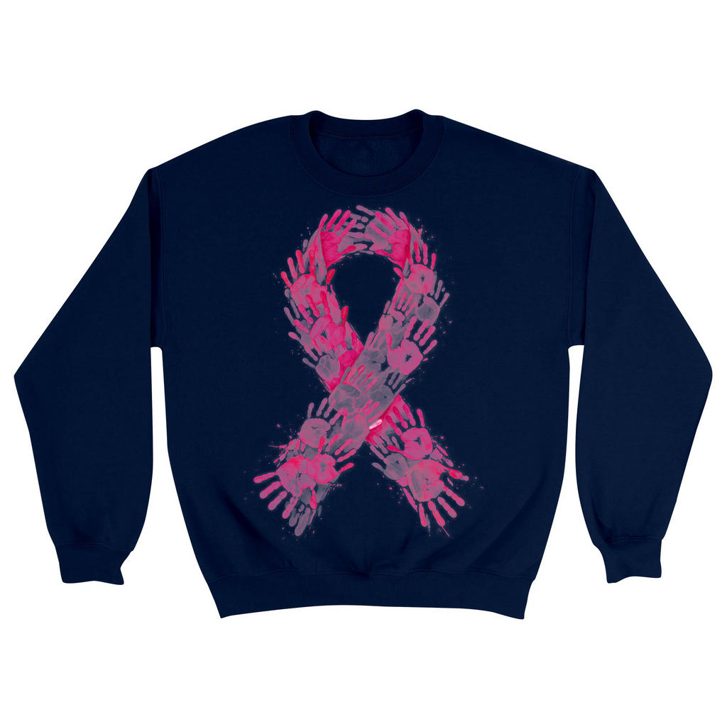 Unisex Small Navy Crewneck Sweatshirt