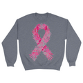 Unisex Small Dark Ash Crewneck Sweatshirt