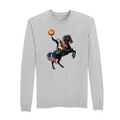 Mens Small Athletic Heather Style_Long Sleeve