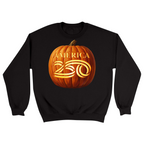 Unisex Small Black Crewneck Sweatshirt