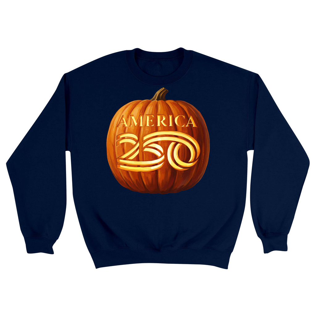 Unisex Small Navy Crewneck Sweatshirt