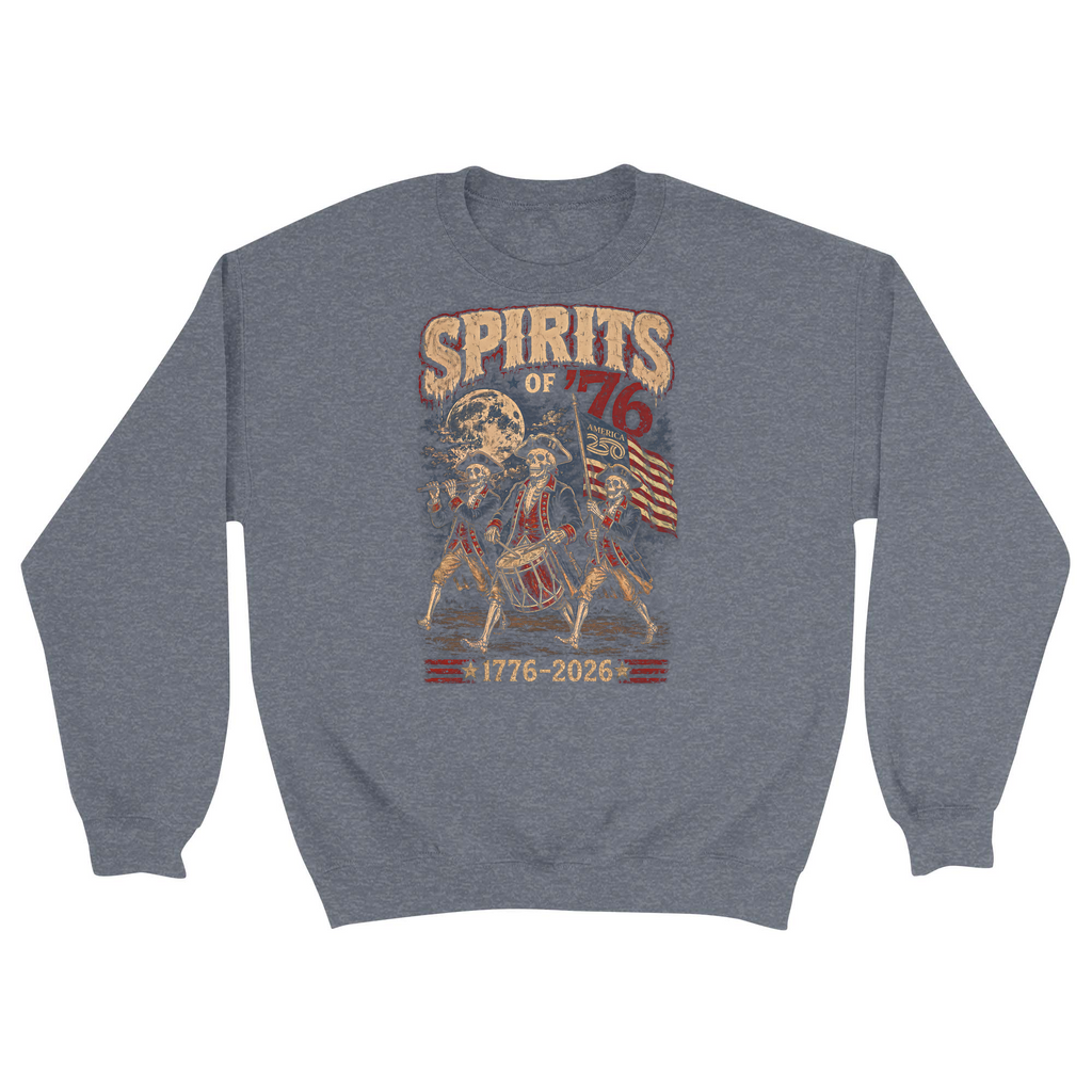 Unisex Small Dark Ash Crewneck Sweatshirt
