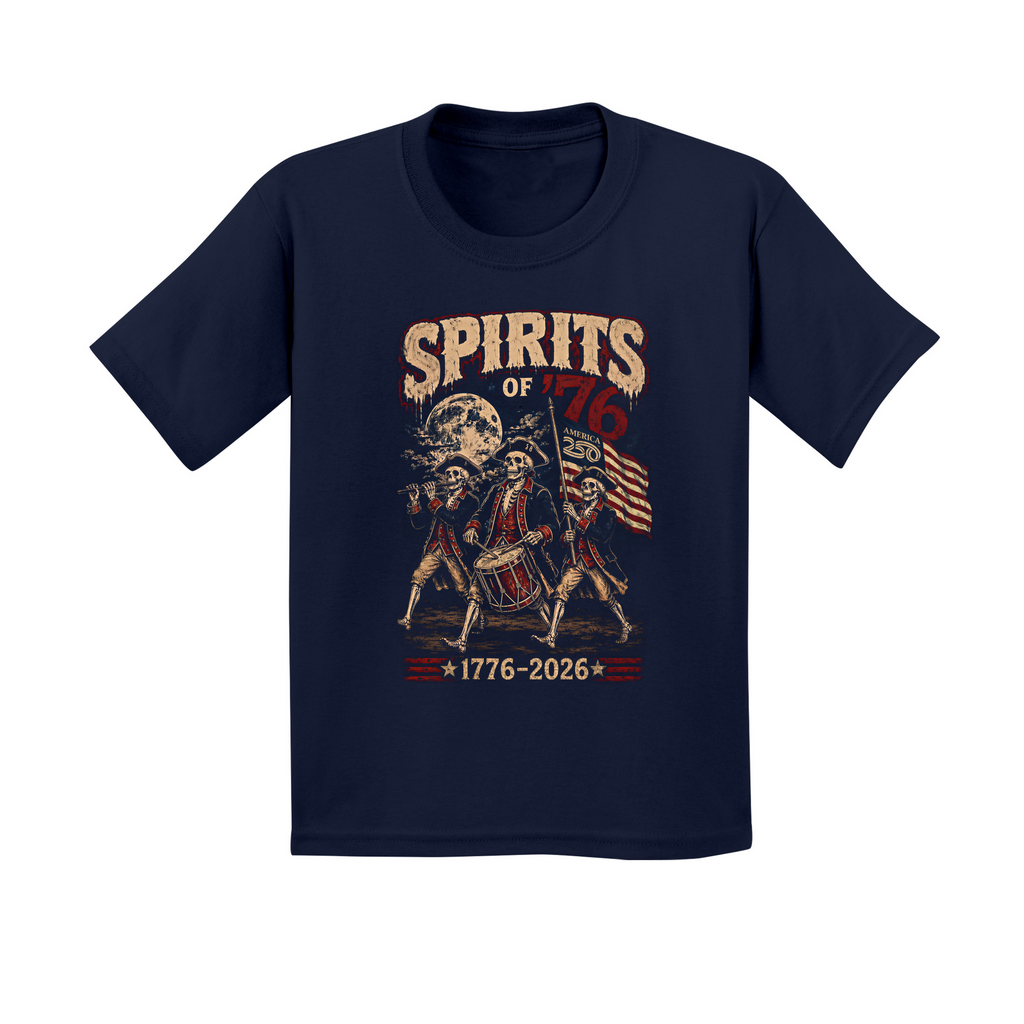 Kids Small Navy Style_T-Shirt