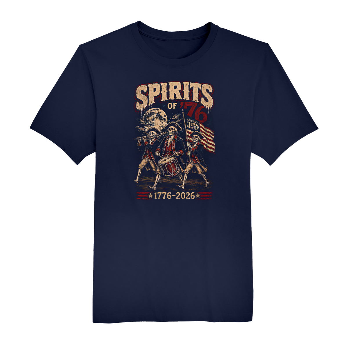 Mens Small Navy Short Sleeve Tee