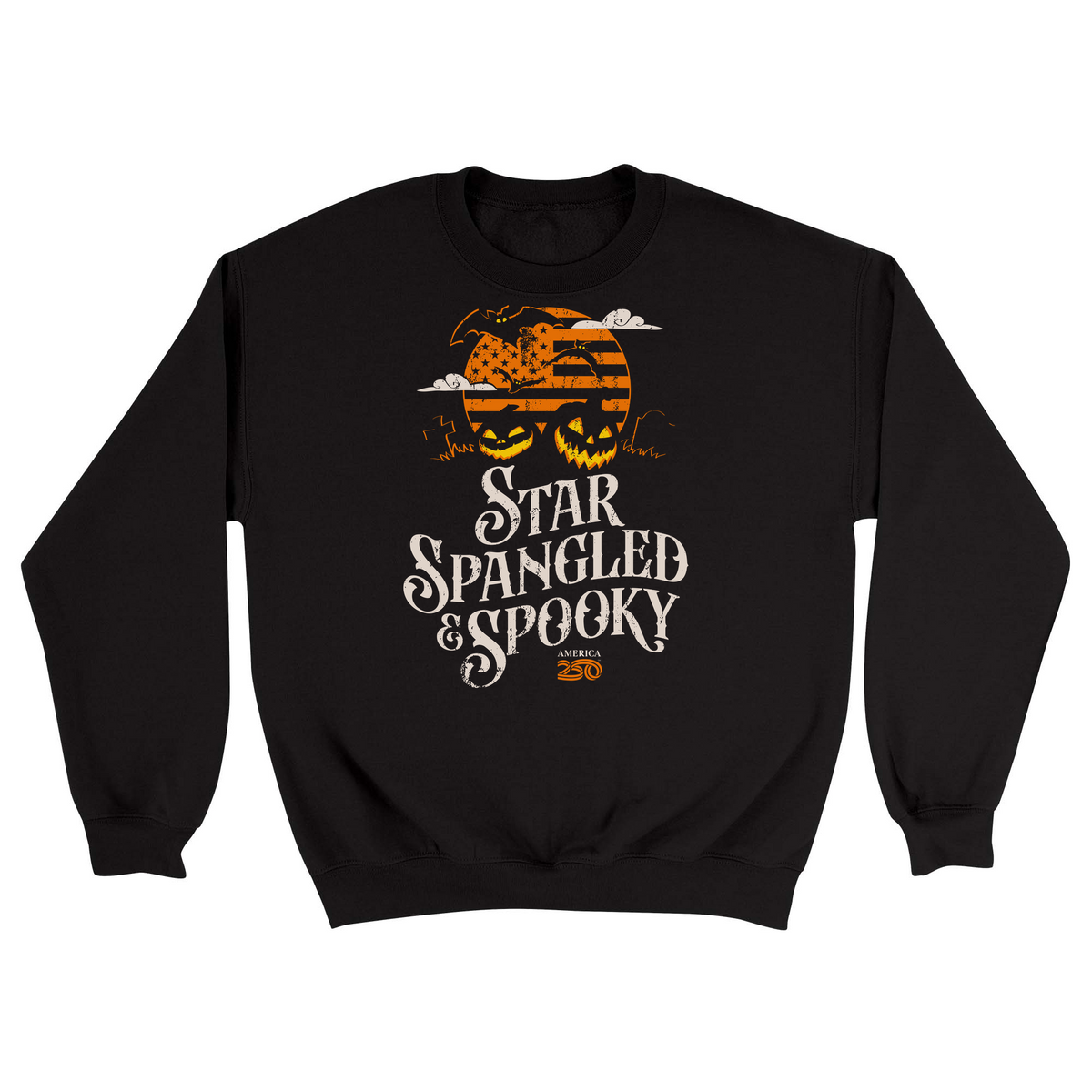 Unisex Small Black Crewneck Sweatshirt