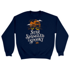 Unisex Small Navy Crewneck Sweatshirt