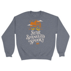 Unisex Small Dark Ash Crewneck Sweatshirt