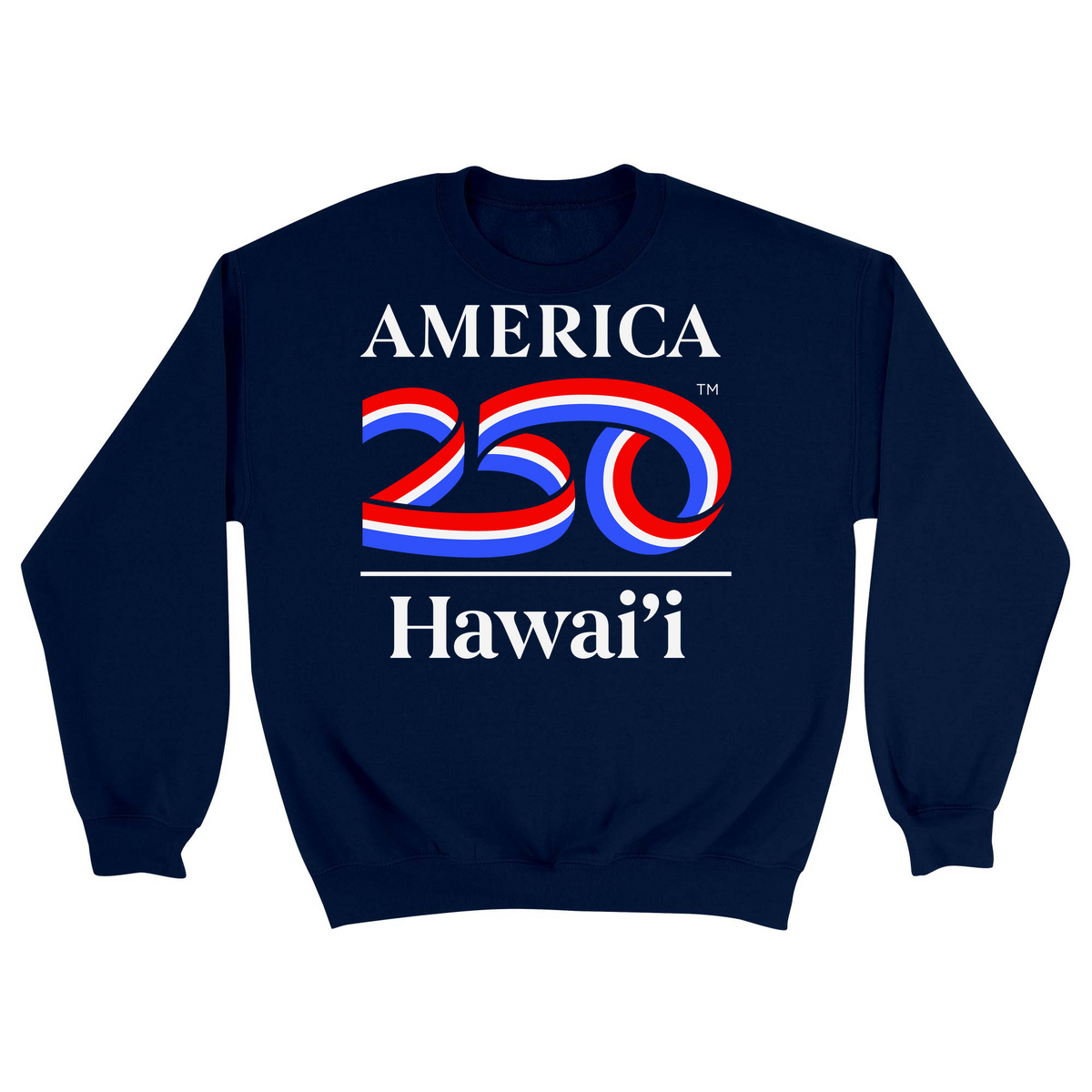 Unisex Small Navy Crewneck Sweatshirt