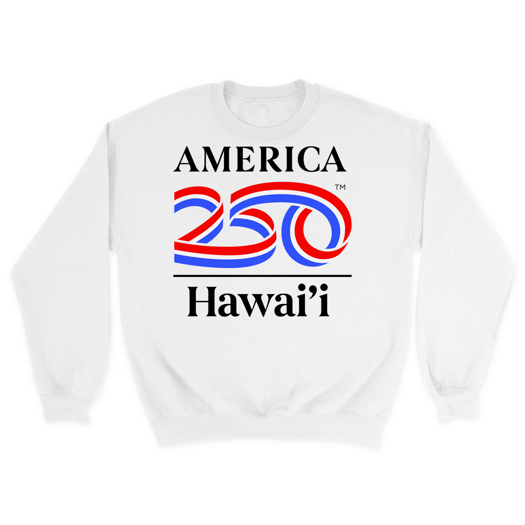 Unisex Small White Crewneck Sweatshirt