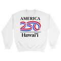 Unisex Small White Crewneck Sweatshirt