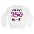 Unisex Small White Crewneck Sweatshirt
