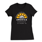 Womens Small Black Women's Short Sleeve Tee