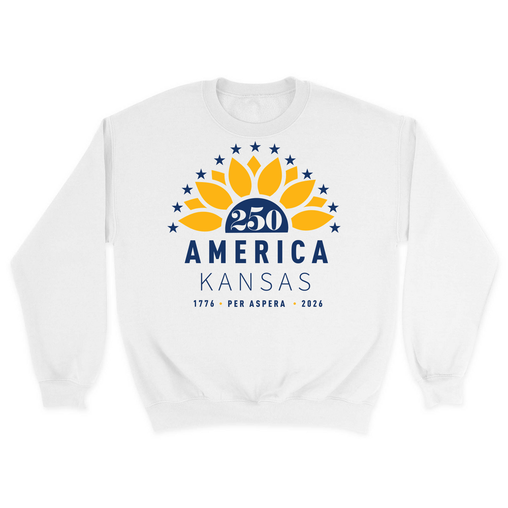 Unisex Small White Crewneck Sweatshirt