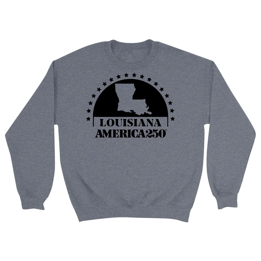 Unisex Small Dark Ash Crewneck Sweatshirt