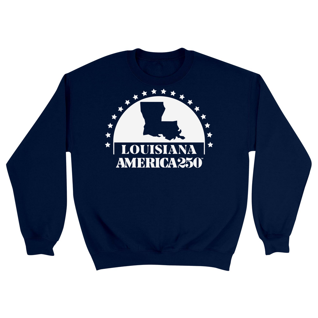 Unisex Small Navy Crewneck Sweatshirt