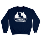 Unisex Small Navy Crewneck Sweatshirt