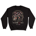 Unisex Small Black Crewneck Sweatshirt