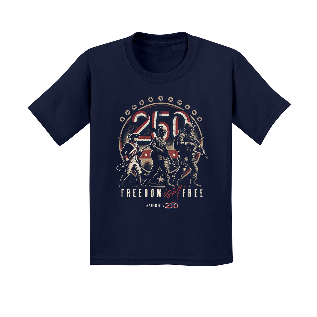 Kids Small Navy Style_T-Shirt