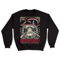 Unisex Small Black Crewneck Sweatshirt