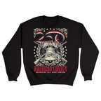 Unisex Small Black Crewneck Sweatshirt