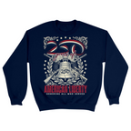 Unisex Small Navy Crewneck Sweatshirt