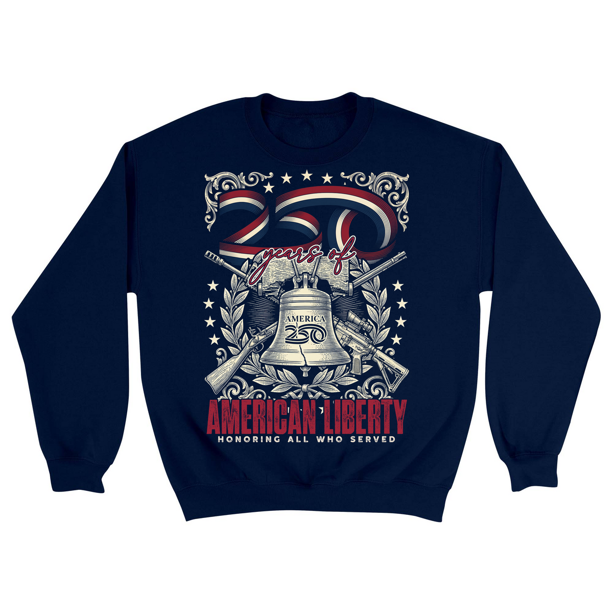 Unisex Small Navy Crewneck Sweatshirt