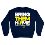 Unisex Small Navy Crewneck Sweatshirt