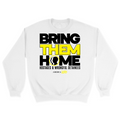 Unisex Small White Crewneck Sweatshirt