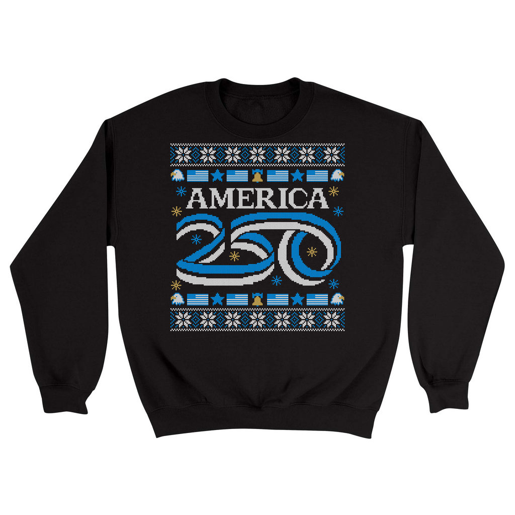 Unisex Small Black Crewneck Sweatshirt
