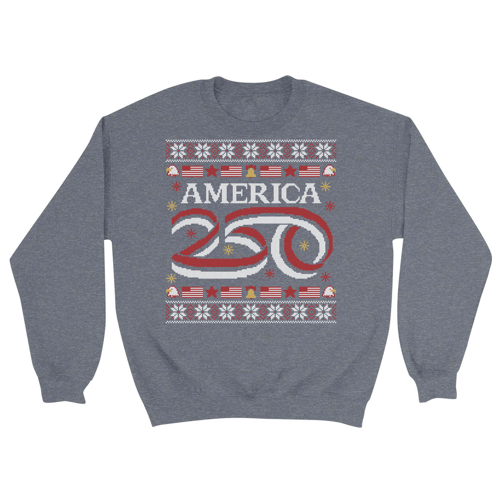 Unisex Small Dark Ash Crewneck Sweatshirt