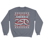 Unisex Small Dark Ash Crewneck Sweatshirt