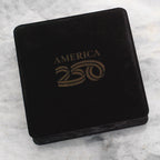 Limited Edition America250 Sea to Shining Sea Commemorative Ornament (Silver Plated)