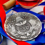 America250 Sea to Shining Sea Commemorative Coaster (Aluminum)
