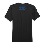 Mens Medium Black Short Sleeve Tee