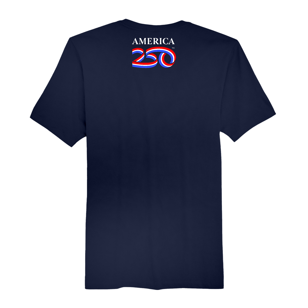 Mens Medium Navy Short Sleeve Tee