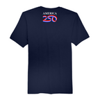 Mens Medium Navy Short Sleeve Tee