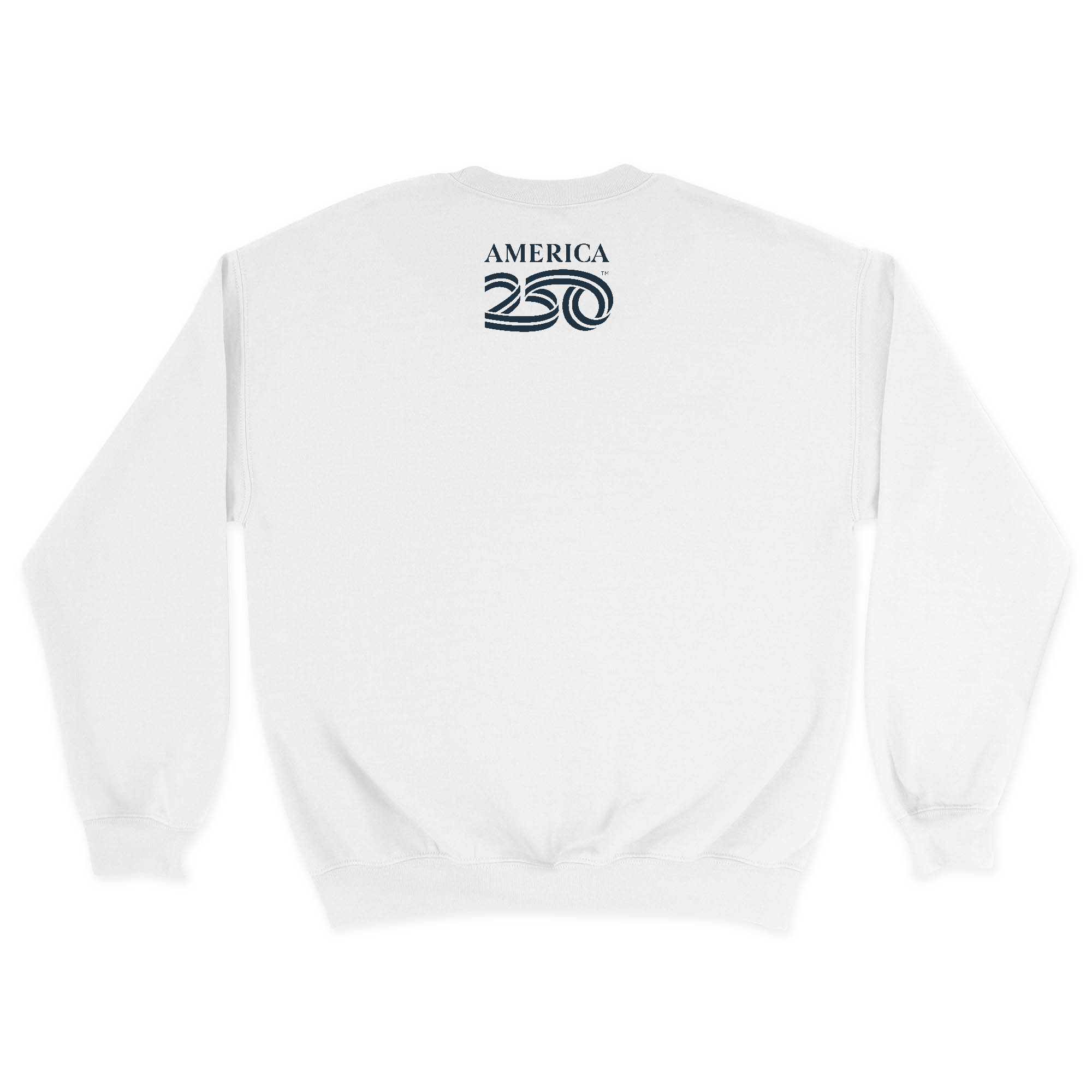 Unisex Medium White Crewneck Sweatshirt